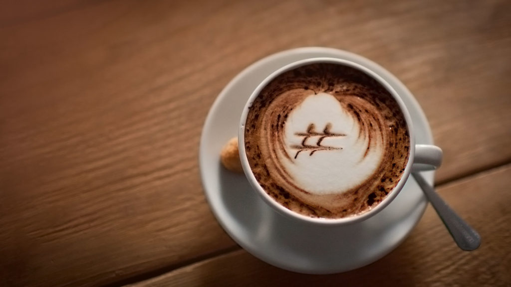 Hashtag Kaffee