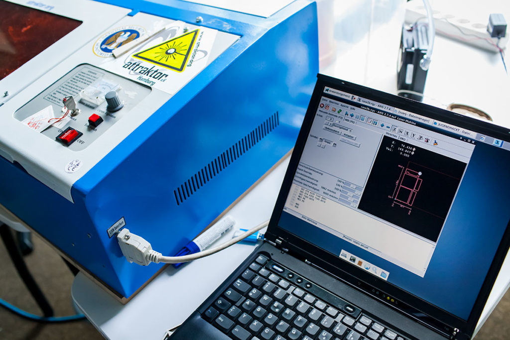 Lasercutter helfen gestalten